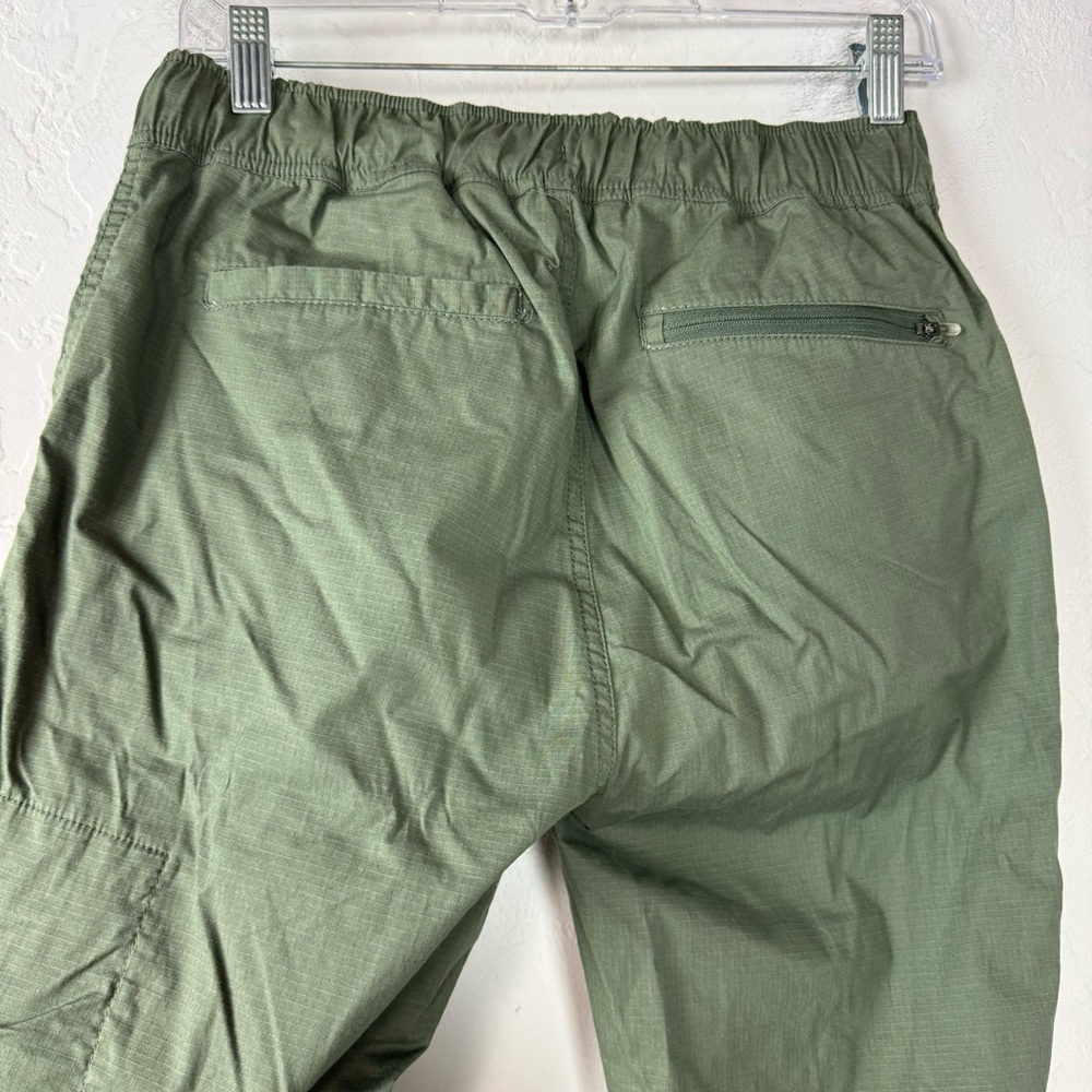 Orvis Pants Sweat Joggers Go The Distance Straight Leg Ankle Solid Green Dark - Picture 6 of 10